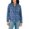 Faherty Legend Sweater Shirt In Western Jewel Sky