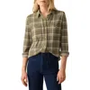 Faherty Legend Plaid Shirt In Willow Bend