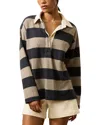 Faherty Legend Rugby Sweater In Multi
