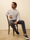 Faherty Legend Sweater Crew In Gray