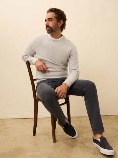 Faherty Legend Sweater Crew In Gray