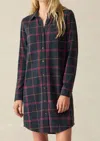 Faherty Legend Sweater Dress In Outer Limits Plaid In Multi