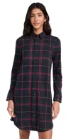 Faherty Legend Sweater Dress In Outer Limits Plaid In Outer Limits Plaid