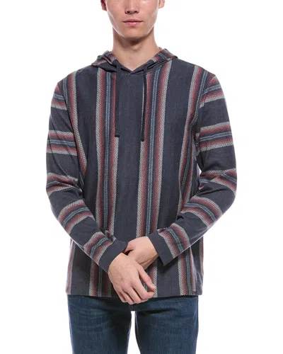 Faherty Legend Sweater Hoodie In Blue