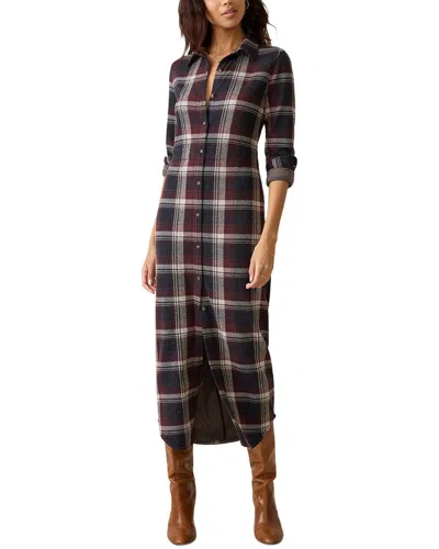 Faherty Legend Sweater Maxi Dress In Black