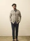 Faherty Legend Sweater Shirt In Green