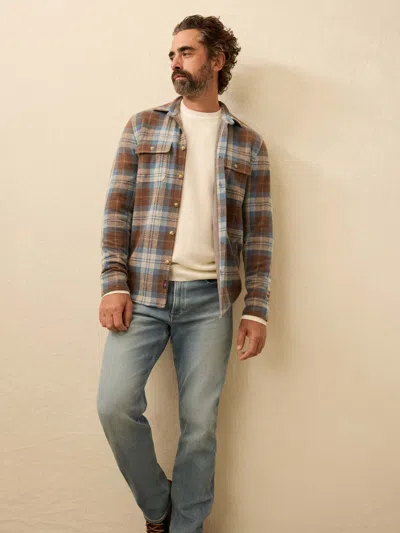 Faherty Legend Sweater Shirt In Multi