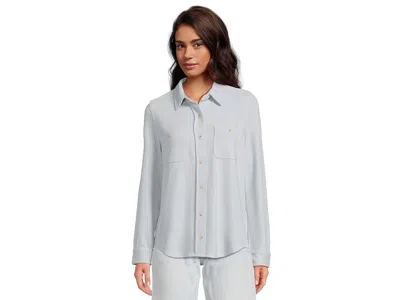 Faherty Legend Sweater Shirt In White