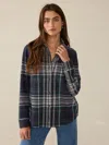 Faherty Legend Sweater Shirt In Blue Ridge Plaid