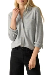 Faherty Legend™ Sweater Shirt In Fossil Grey Twill