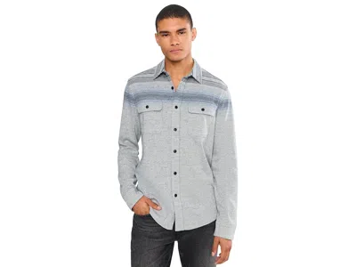 Faherty Legend Sweater Shirt In Gray