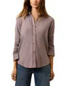 Faherty Legend Sweater Shirt In Purple