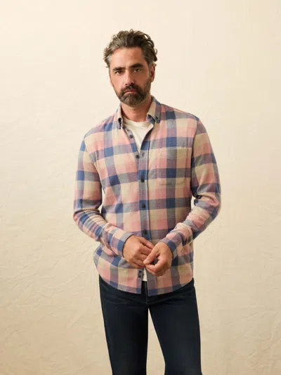 Faherty Legend Sweater Shirt (single Pocket) In Multi