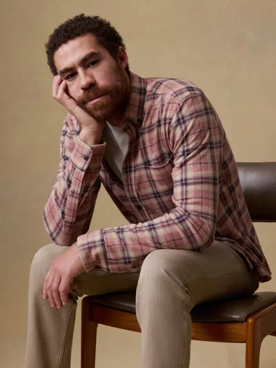Faherty Legend Sweater Shirt (single Pocket) In Multi