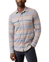 Faherty Legend Textured Shirt In Multi