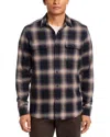 Faherty Legend Sweater Shirt Storm Ombre Plaid In Multi