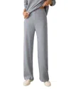 Faherty Legend Waffle Wide Leg Pant In Tradewinds In Tradewinds