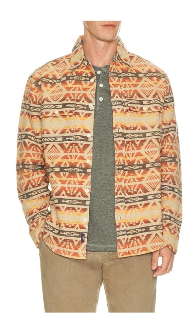 Faherty Lehi Canyon Overshirt In Multi