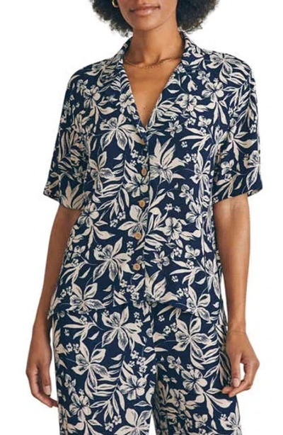 Faherty Lenzing™ Ecovero™ Cabana Camp Shirt