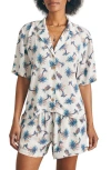 Faherty Lenzing™ Ecovero™ Cabana Camp Shirt In White