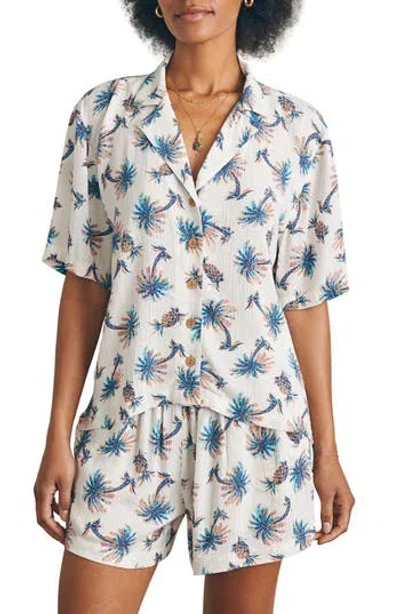 Faherty Lenzing™ Ecovero™ Cabana Camp Shirt