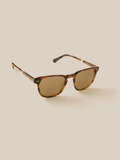 Faherty Lido Sunglasses In White