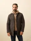 Faherty Lighthouse Jacket In Brown