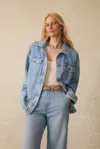 Faherty Linen Denim Jacket