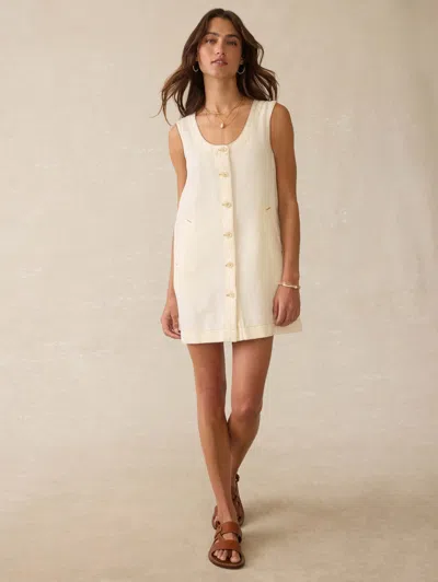 FAHERTY LINEN DENIM MALIBU MINI DRESS