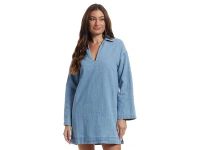 Faherty Linen Denim Sail Away Dress