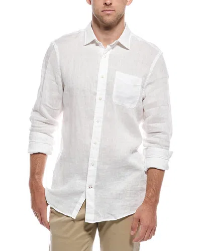 Faherty Linen Laguna Shirt (tall) In White