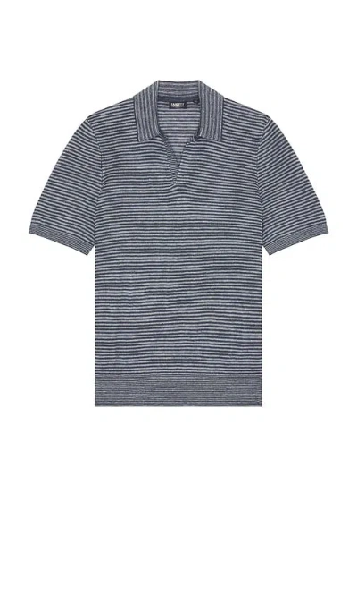 FAHERTY LINEN SWEATER POLO