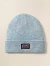 Faherty Logo Beanie In Montana Blue