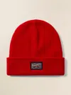 Faherty Logo Beanie In Red