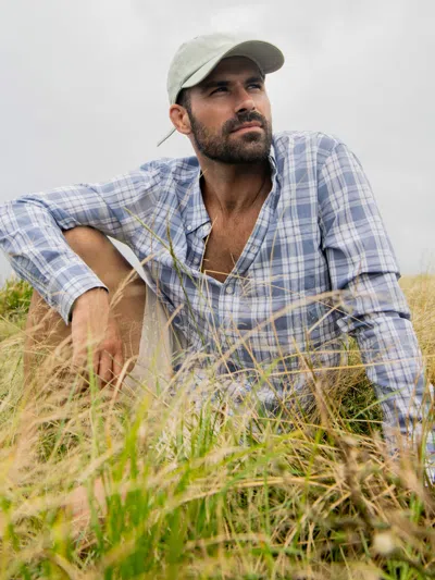 Faherty Long-sleeve Weightless Cotton Shirt In Multi