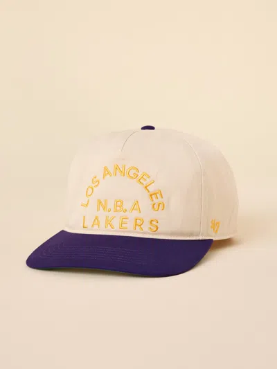 Faherty Los Angeles Lakers X '47 Hitch Lc Hat In Natural