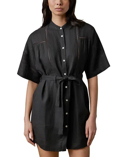 Faherty Luna Dress In Black