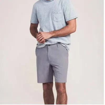 Faherty Men Belt Loop All Day 7" Shorts In Ice Grey In Blue