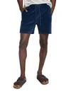 Faherty Men's Drawstring Cord Shorts In Spring Navy