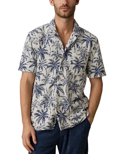 Short-sleeve Cabana Towel Terry Shirt In Multi from Faherty