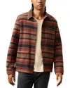Faherty Men's High Ridge Twill Studio Shirt Jacket In Multi