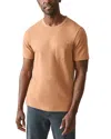 Faherty Sunwashed Pocket T-shirt In Bronze