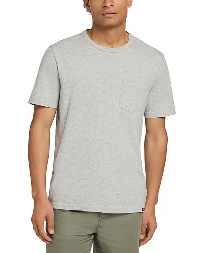 Faherty Men's Regular Fit Pocket Tee In Heather Grey