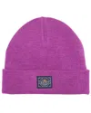 Faherty Merino Wool Workwear Beanie In Pink