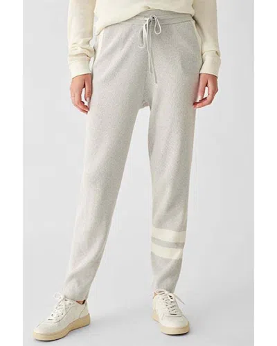 Faherty Mikki Cashmere-blend Sweatpant In Grey