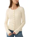 Faherty Milo Cashmere-blend Cardigan In Neutral