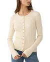 Faherty Milo Cardigan In Whipped Cream