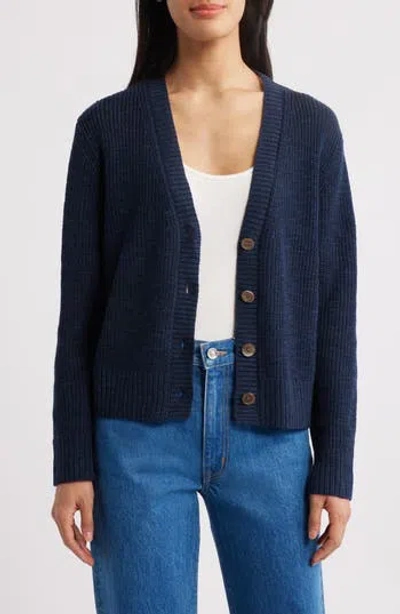 FAHERTY FAHERTY MIRAMAR LINEN & COTTON CARDIGAN
