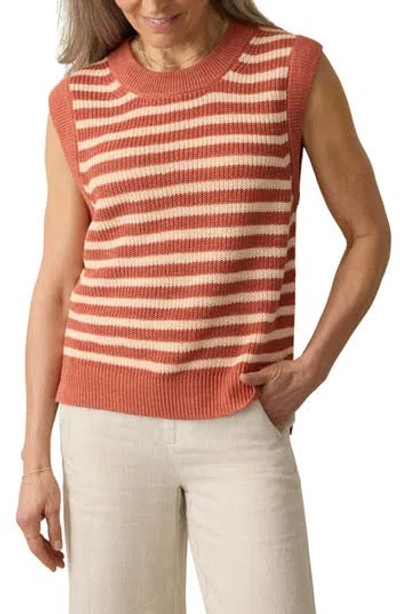 Faherty Miramar Linen & Organic Cotton Sweater Tank