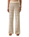 Faherty Miramar Linen Cotton Sweater Pants In Neutral